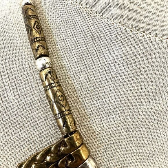 Tri tone statement necklace - Picture 11 of 11